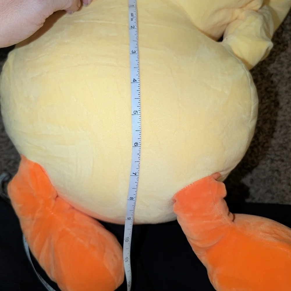 Plush squishy duck
